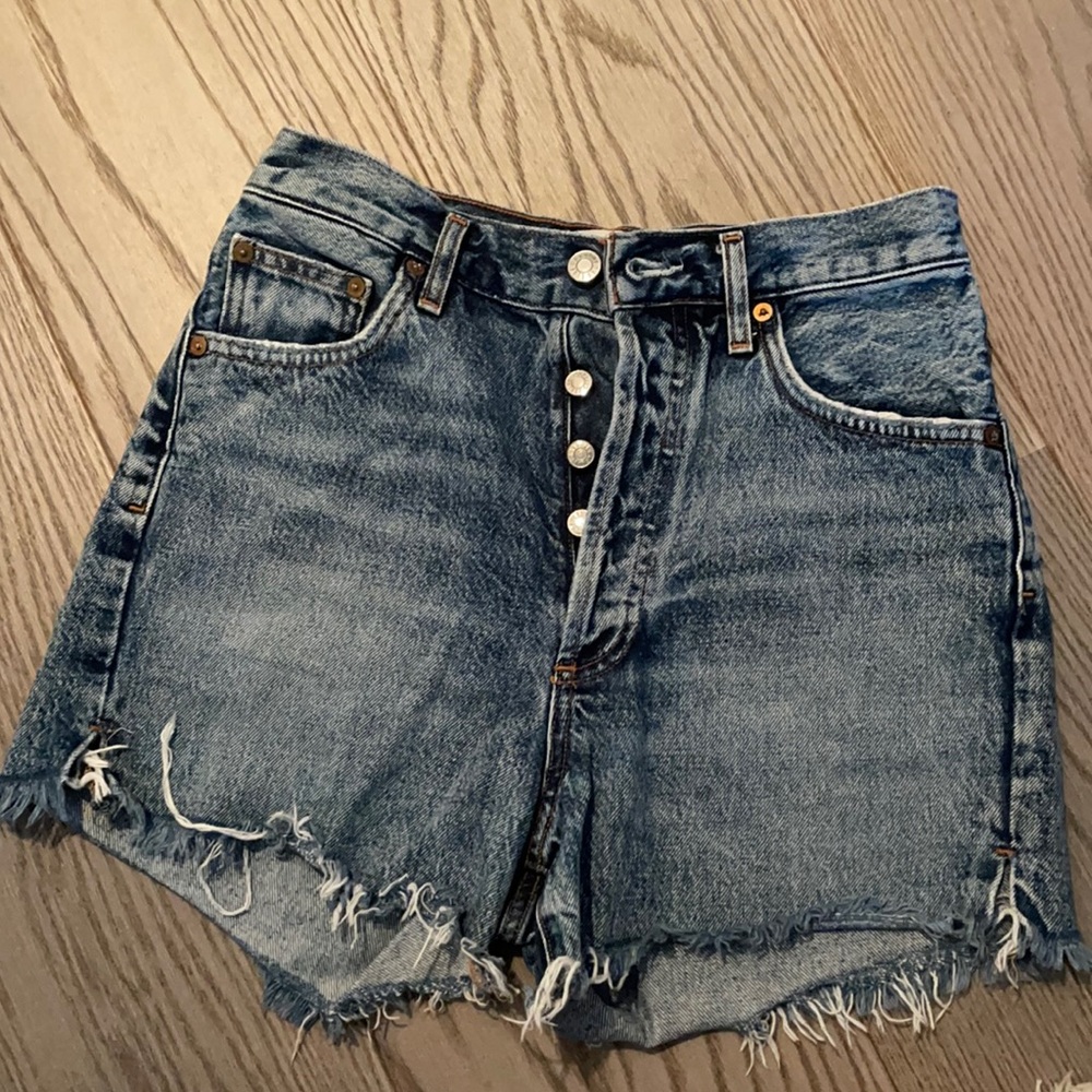 Agolde denim shorts